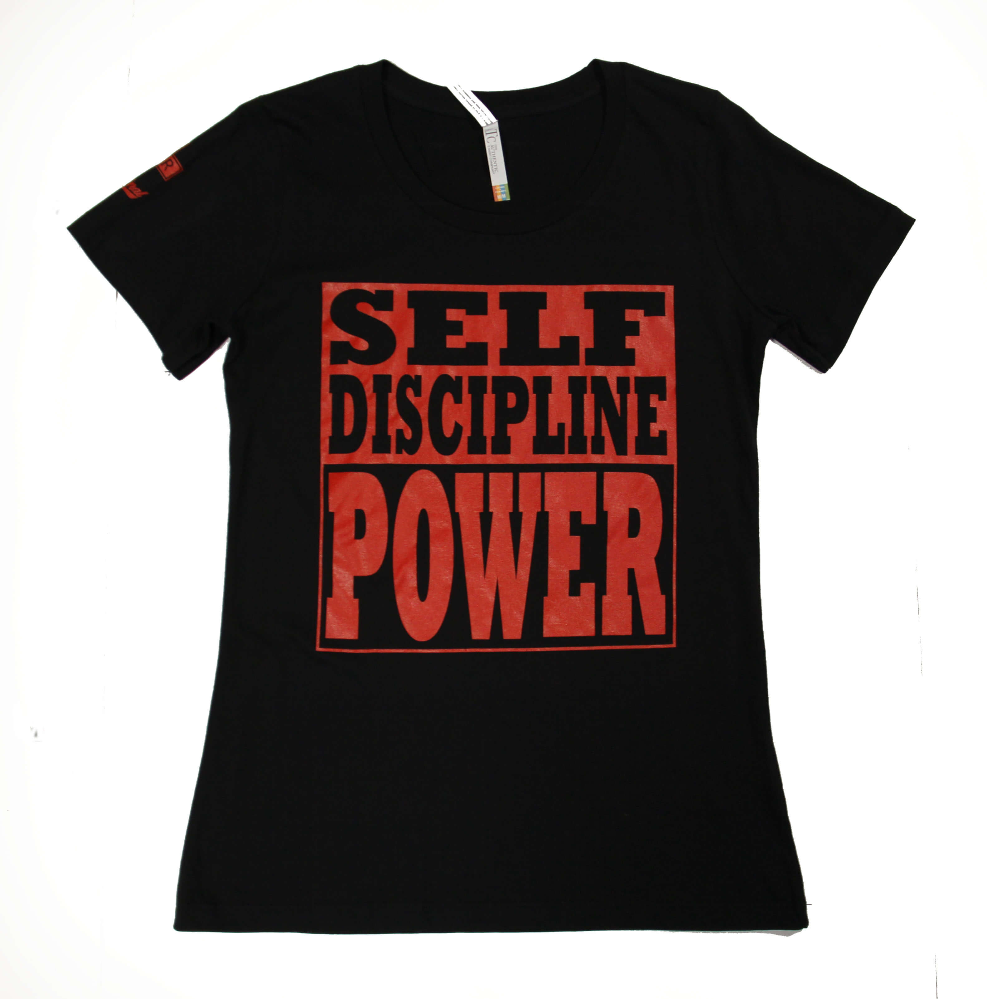 "Self Discipline Is Power" Women's Crewneck - ORIGINAL print