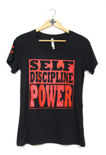 "Self Discipline Is Power" Women's Crewneck - ORIGINAL print