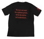 "The Law Is For The Lawless" Men's Crewneck - ORIGINAL print
