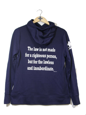 "The Law Is For The Lawless" Women's Hoodie - ORIGINAL print